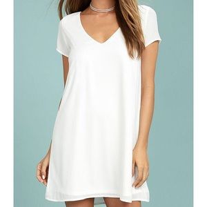 Lulu’s white dress